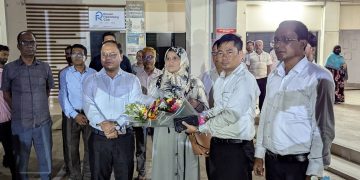 স্থানীয় সরকার বিভাগ চট্টগ্রাম এর মাননীয় পরিচালক জনাব মনোয়ারা বেগম এর রাউজান পৌরসভা পরিদর্শন